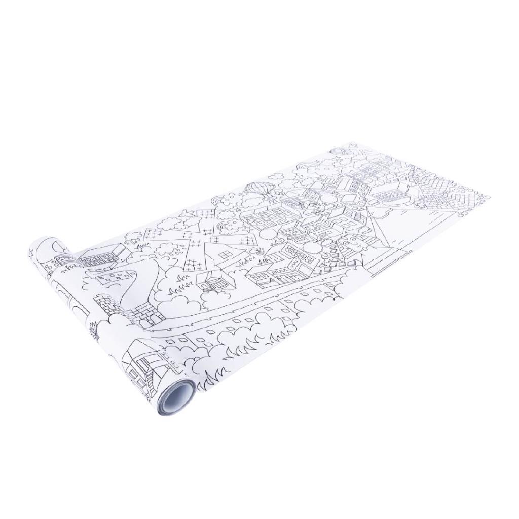 Giant Coloring Poster – Cities